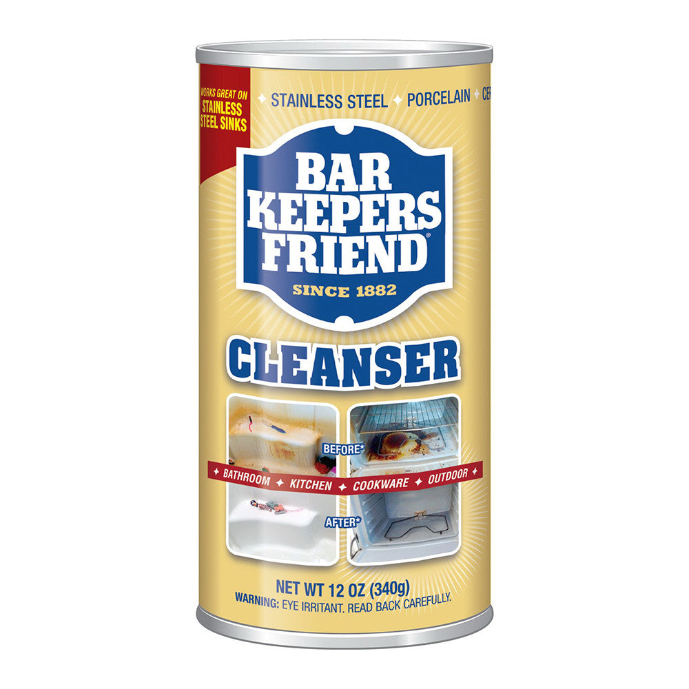 Bar Keepers Friend All Purpose Cleaner and Polish, 12 Oz